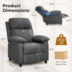 Korser Recliner Chair, Reading Chair - Image 2