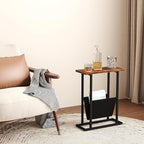 Yusong Narrow Side Table for Small Spaces, Small End Table - Image 2