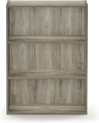 Furinno PASIR Book Shelf, 3-Tier Bookshelf, Storage Shelves Bookcase, 9.7 x - Image 7