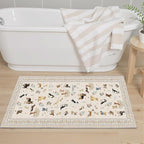 Beige Small Entry Rug 24x17 inch - Image 6