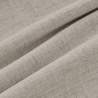 MIULEE 100% Blackout Linen Curtains 42 x 84 Inch Pebble Taupe 2 Panels | - Image 9