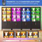 6-Tier Glass Display Cabinet - Image 2