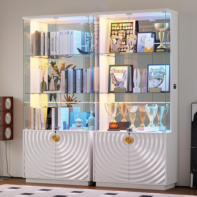 HNEBC Display Cabinet with Glass Doors - Image 9