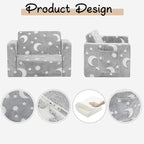 SLIGUY Toddler Couch, Toddler Chair. Kids Couch, Baby Couch, Couch - Image 5