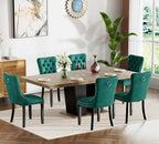 Henf 7 Pieces Extendable Dining Table Set by Henf