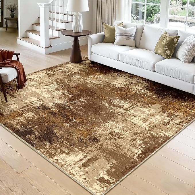 RELEANY Washable Square 8'x8' Area Rug by RELEANY