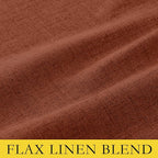 NICETOWN 100% Absolutely Blackout Linen Curtains - Image 9