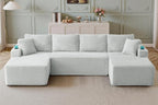 133" Sectional Couches for Living Room Cloud Couch Sofa - Image 9