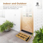 Coir Welcome Mat, 17 x 29 in | 100% Natural Coir, Anti-Shedding, Durable PVC - Image 5