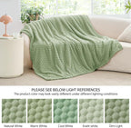 BEDELITE Sage Green Throw Blanket - Image 7