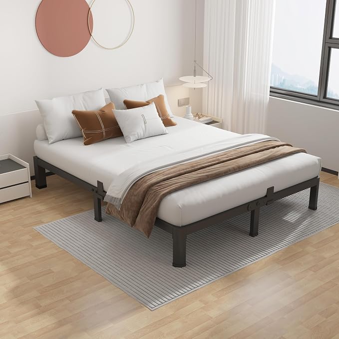 ROIL 7 inch Metal Queen Bed Frame - Image 7