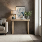 Plank+Beam Solid Wood Console Table, 36 Inch, Sofa Table, Narrow Entryway Table - Image 2