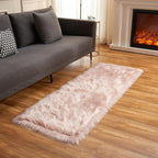 EasyJoy Ultra Soft Fluffy Rugs Faux Fur Rug Chair Cover Seat Pad Fuzzy Area Rug - Image 3
