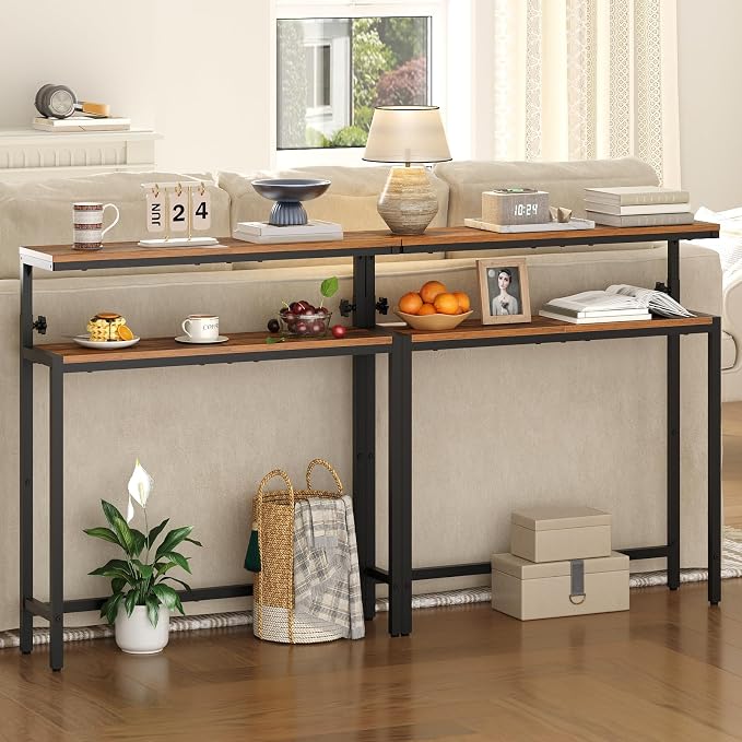 HOOBRO Narrow Console Table - Image 2
