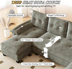 104.7" U-Shaped Sleeper Sofa - Image 7