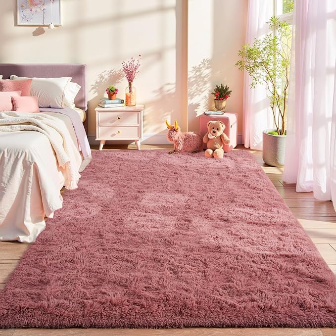 LOCHAS Area Rugs Fluffy Living Room Carpets - Image 2