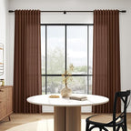 Mocha Brown Curtains 84 Inches Long - Image 6