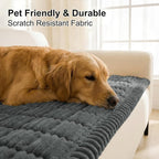 Smiry Couch Cover for Dogs, Non Slip Washable Sofa Protector for Pets | Soft - Image 3