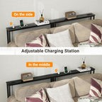 ELYKEN 5.9" Narrow Console Sofa Table - Image 4