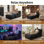6FT Large Bean Bag Chair Lounger - Image 7