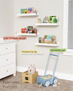 Harwaya Scalloped Nursery Floating Shelves - Image 6