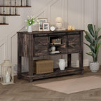 LUXOAK Farmhouse Entryway Table - Image 3