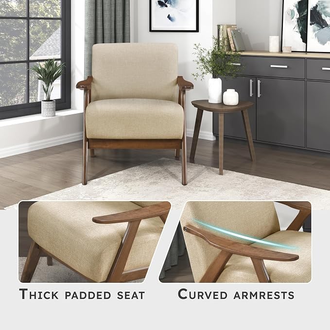Lexicon Mid Century Modern Accent Chair - Image 5