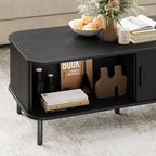 ONBRILL 47.2 Inch Mid Century Modern Coffee Table - Image 4