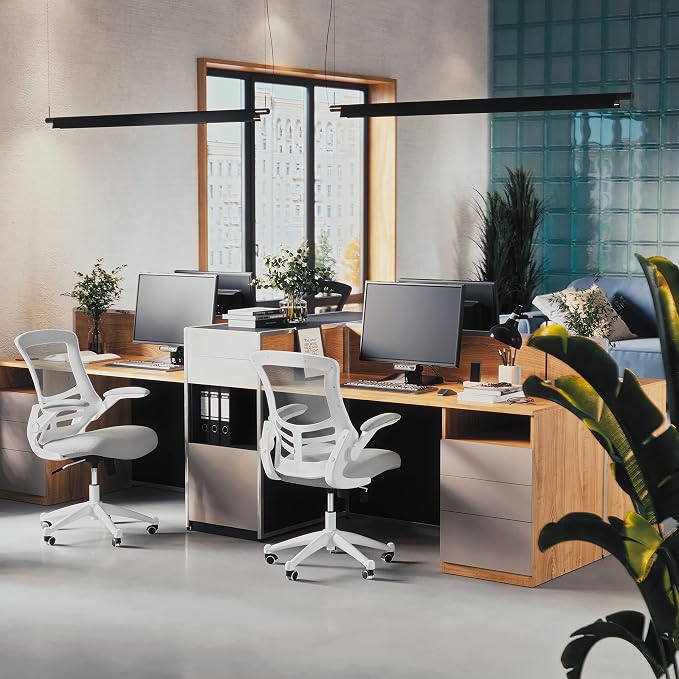 Flash Furniture Kelista Mid-Back Swivel Office Chair - Image 6