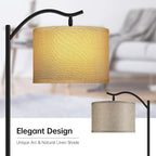 BoostArea Floor Lamp for Living Room, 9W LED Arched Lamp, Tall Modern Standing - Image 4