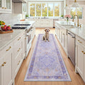 RELEANY Washable Area Rug, Runner 2'6"x8', Water Repellent, Pet Friendly by RELEANY