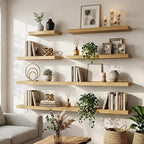 FLYJOE Floating Shelves for Wall, 48 Inch Floating Shelves Set of 1, Kitchen - Image 3