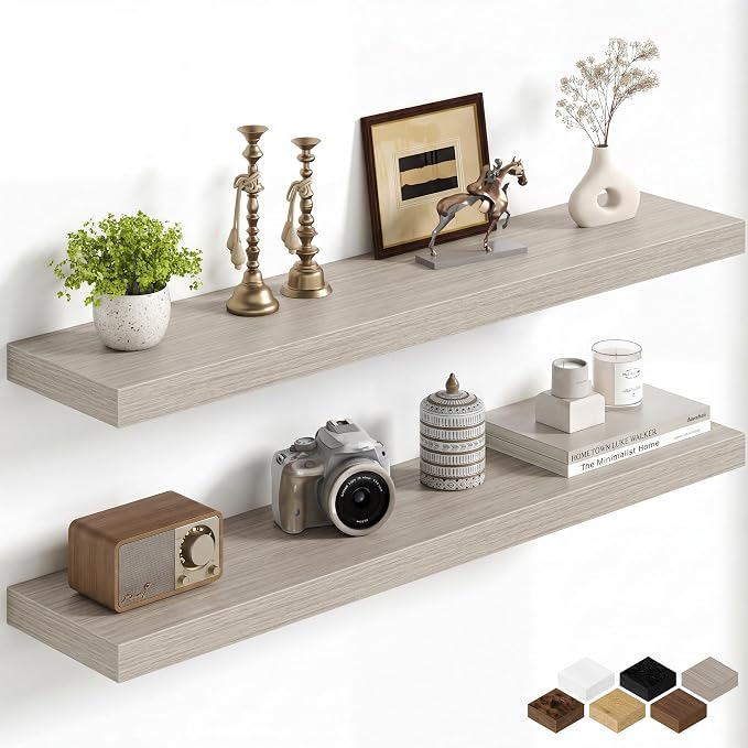 Fun Memories 40Inch Floating Shelves by FunMemories