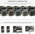 107" Cloud Couch Sectional, U Shaped Modular Sectional Sofa, 4-Seat Deep Seat - Image 7
