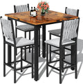 AWQM 5-Piece Dining Table Set, Dining Table Set by AWQM