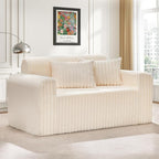 Hobestluk Couch Sofa 2-Seater Foam Sofa Loveseat - Image 3