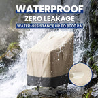 Extra Heavy Duty Stackable Patio Chair Covers Waterproof 2 Pack, Patio - Image 4