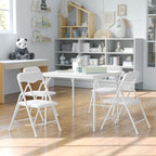 Flash Furniture Mindy Kids 5-Piece Folding Square Table and Chairs Set by FlashFurniture