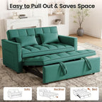 Convertible Sofa Bed, Pull Out Couch - Image 6