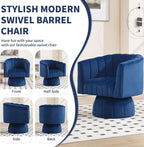 Swivel Accent Barrel Chair - Image 6