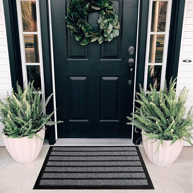 Ubdyo Extra Durable Door Mat Outside Entrance | Dirt Trapping, Non-Slip Backing - Image 5
