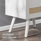SUPERJARE 2 Drawer Night Stand - Image 8