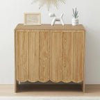 ORRD Sideboard Buffet Cabinet Set of 2, Accent Storage Cabinet - Image 7