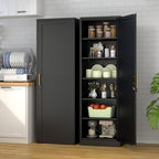 Ckzbx Metal Locker Tall Narrow Storage Cabinet, Gym Home Office, Entryway and - Image 7