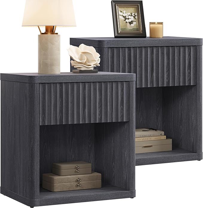SICOTAS Night Stand Set of 2 Nightstands by SICOTAS