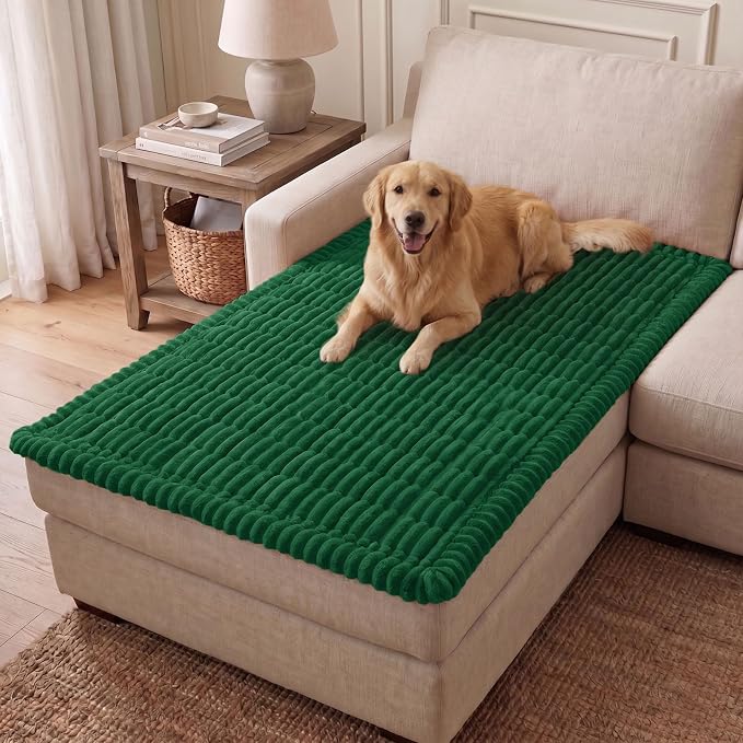 Couch Cover for Dogs, Washable Non Slip Plush Flannel Sofa Protector | Thick by hyha