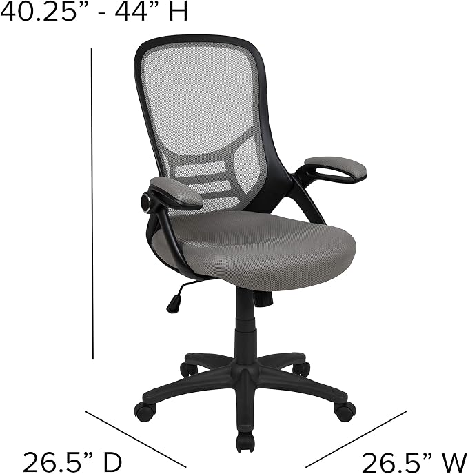 Flash Furniture Porter High-Back Swivel Office Chair - Image 3