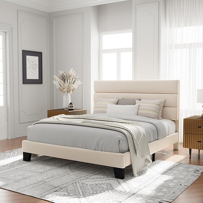 Allewie Queen Size Platform Bed Frame - Image 3