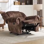 CANMOV Manual Recliner Chair, Classic and Traditional Fabric Recliner Chair - Image 7