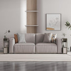 Leomonio Green Side Table with Charging Station, Slim End Tables with Linen - Image 6
